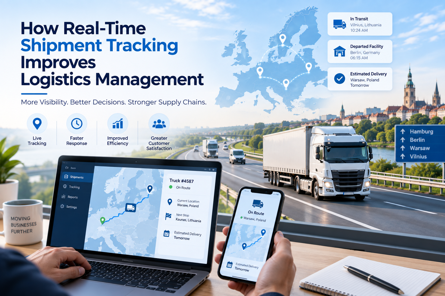 How Real-Time Shipment Tracking Improves Logistics Management
