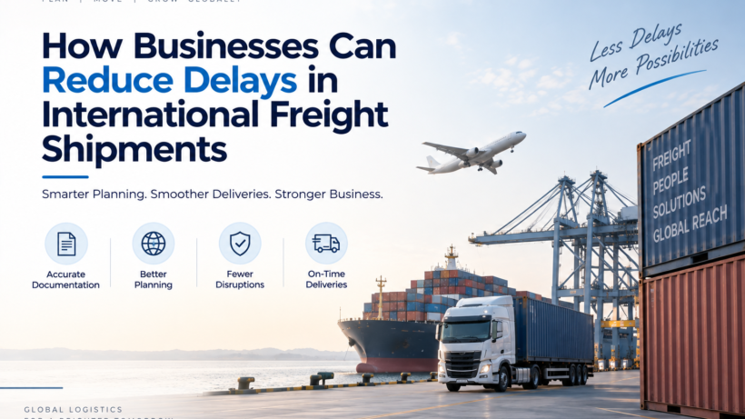How Businesses Can Reduce Delays in International Freight Shipments