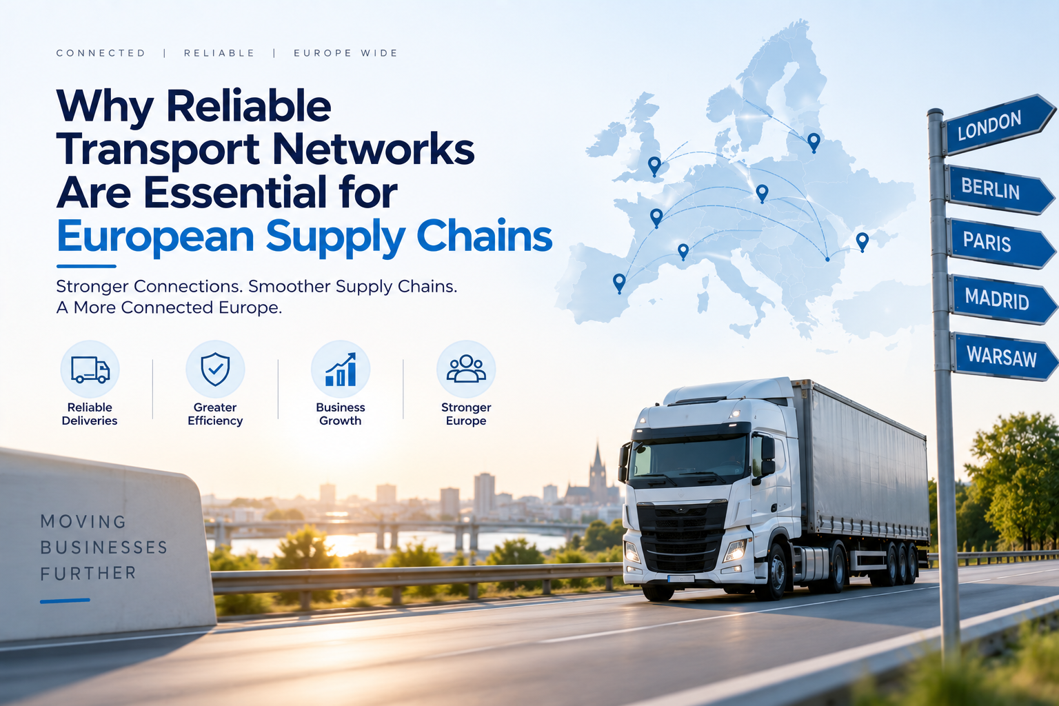 Why Reliable Transport Networks Are Essential for European Supply Chains