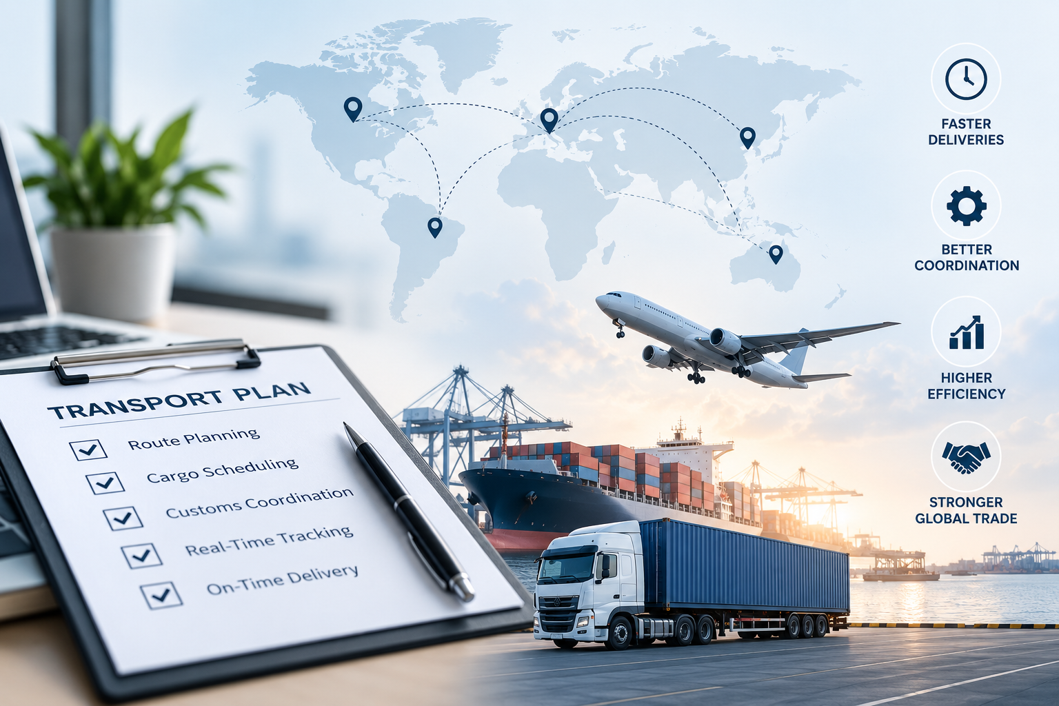 How Efficient Transport Planning Improves International Delivery Times